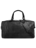 Sansibar Reisetasche echt Leder in schwarz