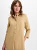 Franco Callegari Leinenkleid in camel - 0038
