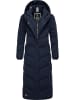 ragwear Steppmantel Natalka Extralong in Navy