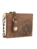 Greenburry Vintage Geldbörse RFID Leder 12 cm in braun