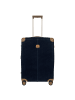BRIC`s Life 4 Rollen Trolley M 71 cm mit Dehnfalte in blue