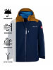 Trollkids Regenjacke "Bergen" in Bronze/Marineblau