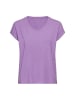 Camel Active T-Shirt aus elastischer Viskose in Lila