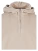 Urban Classics Urban Classics Herren Oversized Polar Fleece Half Zip Hoody in wetsand