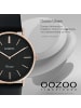 Oozoo Armbanduhr Oozoo Vintage Series schwarz mittel (ca. 32mm)