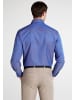 Eterna Langarm Hemd Comfort Fit Gentle Shirt Twill in Blau