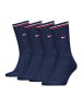 Tommy Hilfiger Socken TH MEN ICONIC SOCK 4P in Dark Navy