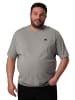 Men Plus Kurzarm T-Shirt in grau melange
