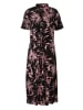 Aniston CASUAL Sommerkleid in schwarz-rosa