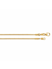 Schmuckador Halsreif Omega 1,2mm - 42cm - 585 Gelbgold mit Schraubverschluss in gold