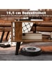 COSTWAY Couchtisch 2 Ebenen 70x50x41cm in Braun