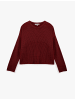 KOTON SWEATERS in Bordo