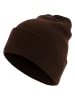 MSTRDS MSTRDS Accessoires Beanie Basic Flap Long Version in chocolate