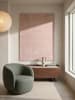 KADIMA DESIGN Teppich Hochflor einfarbig, rutschhemmend und fußwarm in Puderrosa
