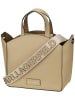 Karl Lagerfeld Bodybag K/ circle SM Tote Shearling in Safari