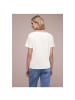 Street One T-Shirt in off white