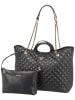 Guess Shopper Giully II Large 2 In 1 Tote in Black