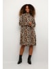 CULTURE Kleid CUatlas A-shape in Leopard