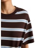 Marc O'Polo DENIM Gestreiftes T-Shirt relaxed in Dark Brown