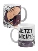 United Labels Bastian Bielendorfer Tasse - Mops Otto! Jetzt nicht! Kaffeetasse 320 ml in weiß