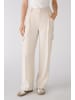 Oui Cargohose in Offwhite