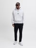 Jack & Jones Kapuzenpullover in White Melange
