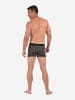 HOM Retro Boxer Boxer Briefs Red Rock in black print