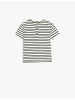 KOTON T-shirt in Schwarz Gestreift