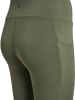 Hummel Leggings Hmlhiit Multisport Damen in DEEP LICHEN GREEN