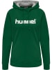 Hummel Hummel Cotton Kapuzenpullover Hmlgo Multisport Damen Atmungsaktiv in EVERGREEN