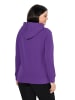 Ulla Popken Sweatshirt in tiefes violett