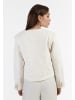 faina Damen Kurze Blazerjacke in Wollweiss