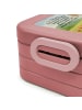 Mr. & Mrs. Panda MEPAL Bentobox Hund Dame Design mit Spruch in Rot Pastell