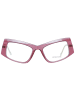 Sportmax Frauen Optische Fassungen Quadratisch Lila