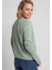 Olsen Strickcardigan in Moss Green Melange