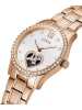 Guess Quarzuhr Be Loved rosegoldfarben in rosa