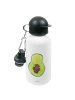 Mr. & Mrs. Panda Kindertrinkflasche Avocado Kern ohne Spruch in Weiß