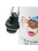Mr. & Mrs. Panda Kindertrinkflasche Spinne Agathe Kaffee mit Spruch in Weiß