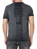 Rusty Neal Biker T-Shirt Front & Back Printed in Dunkel Grau
