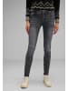 Street One Graue Slim Fit Jeans in Grau