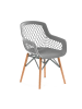 Kayoom Stuhl Pure Style 2erSet in grau