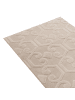 Beliani Läufer GANNETT in Beige - (W) 80 x (L) 300 cm