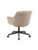 DUBI Möbel 2er-Set: Bürostuhl Mika-Nuri in Beige - (B)65 x (H)79 x  (T)66 cm