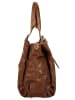 Samantha Look Handtasche echt Leder in cognac
