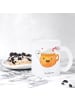Mr. & Mrs. Panda Glas Kaffee Gespenst ohne Spruch in Transparent