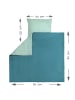Makian Wende-Bettwäsche Mull 80 x 80 / 35 x 40 cm in gruen,grau