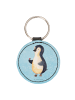 Mr. & Mrs. Panda Anhänger Schlüssel Pinguin Marienkäfer ohne Spruch in Eisblau