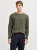 Jack & Jones Strickpullover in Dusty Olive