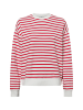 Marc O'Polo DENIM Sweatshirt in rot weiß - 0002