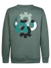 Petrol Industries Lockeres Sweatshirt mit Print Ironbrook in Grün